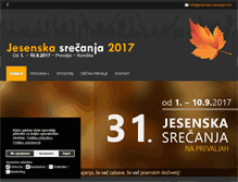 Tablet Screenshot of jesenska-srecanja.com